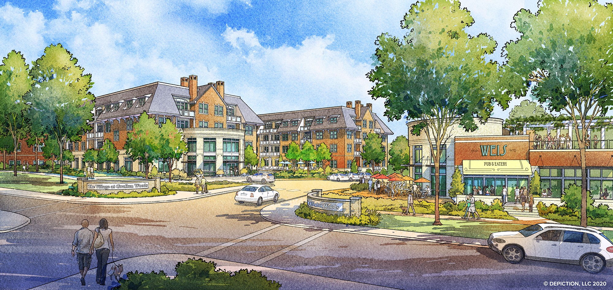 Mill & Manor at The Village at Grafton Woods TOD Tighe & Bond